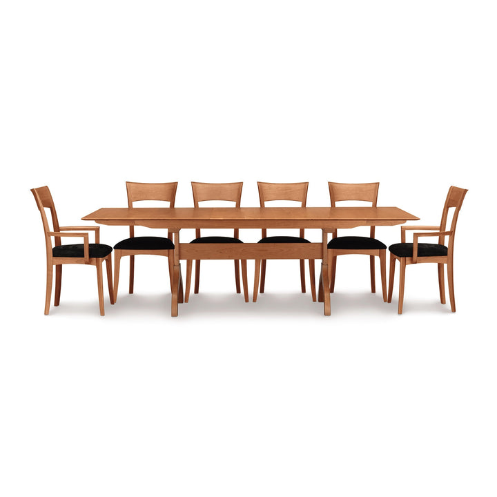 Copeland Sarah Trestle Extension Table extended