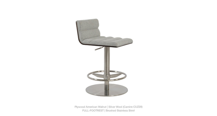 Corona Comfort Piston Swivel Stool Soho Concept
