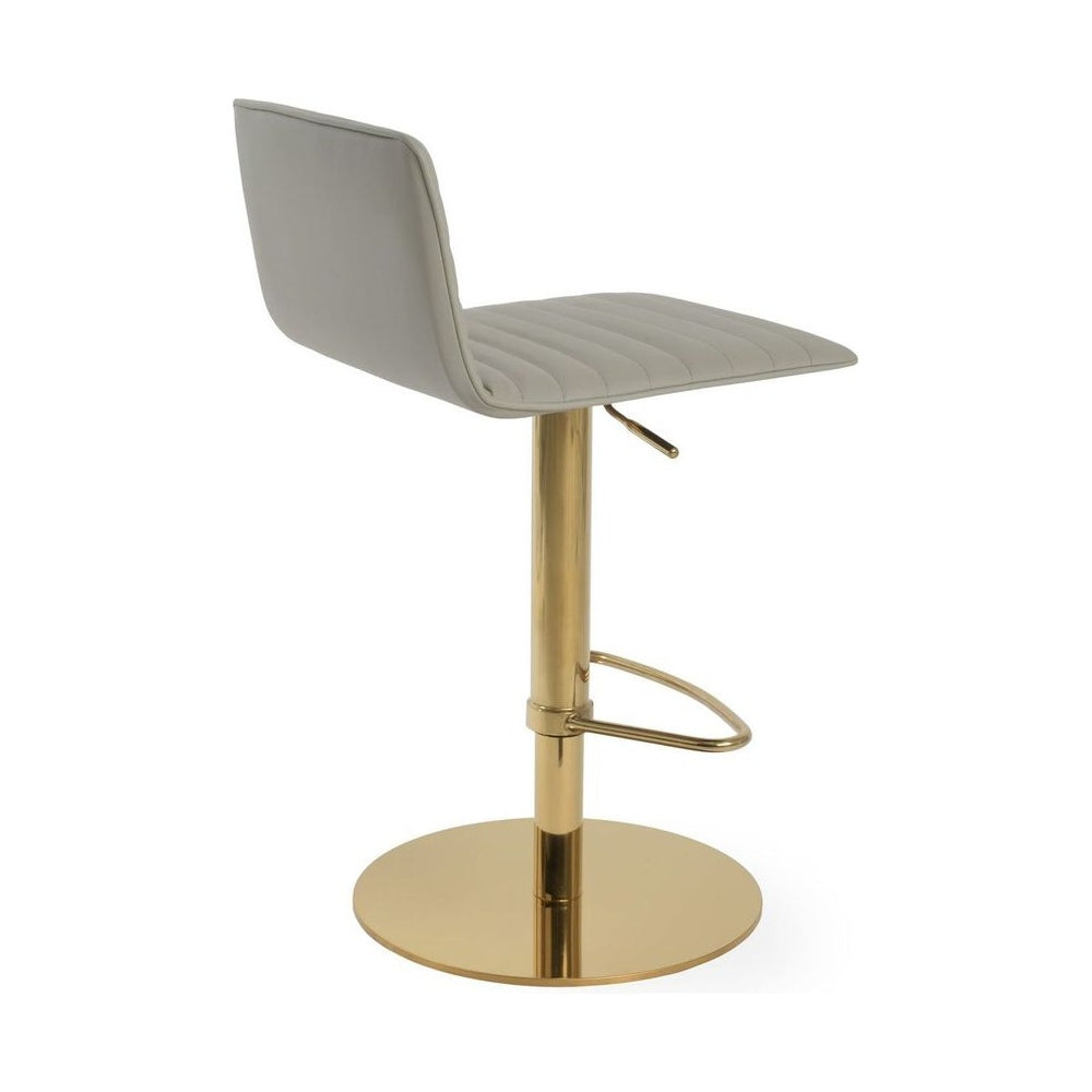 Corona Full Upholstered Piston Swivel Stool by Soho Concept — product view