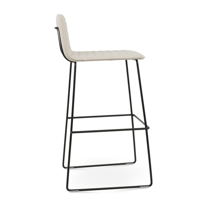 Corona HB Wire Full Upholstered Stool