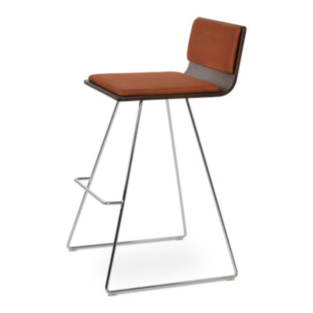 Corona Wire Plywood Seat Stool by Soho Concept