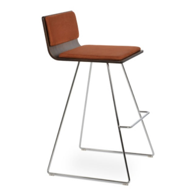 Corona Wire Plywood Seat Stool