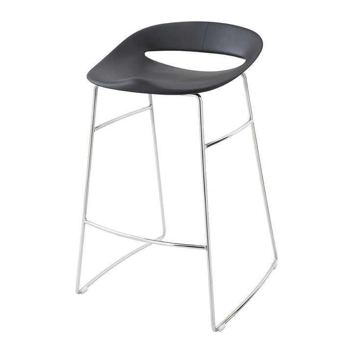 Cosmopolitan Metal Counter Stool by Connubia, white background