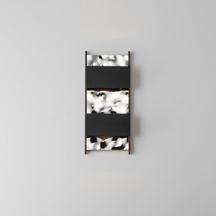 Coulee LED Outdoor Wall Sconce by ET2 Lighting, styled view 1