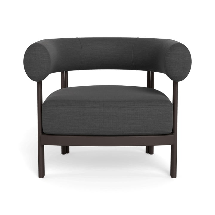 Cove Luxe Lounge Chair by Harbour in Aluminum Bronze