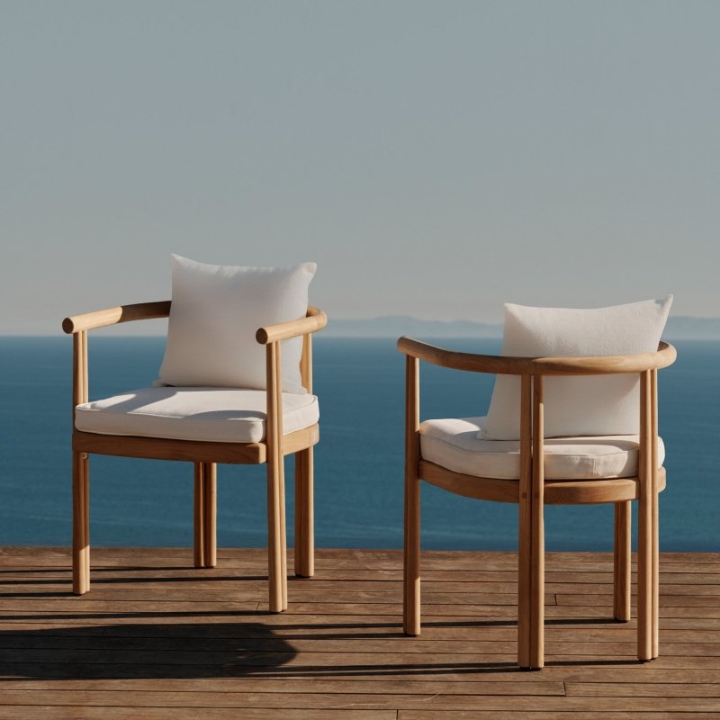 Cove Teak Dining Chair by Harbour lifestyle 1