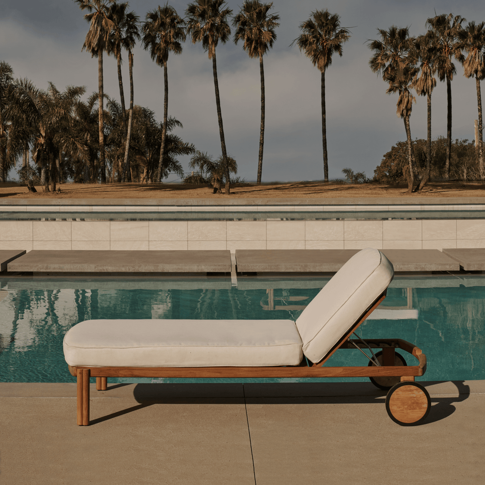 Cove Teak Sun Lounge by Harbour lifestyle 1