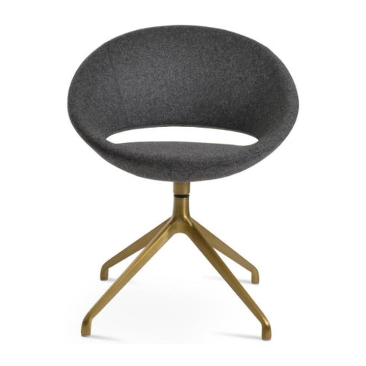 Crescent Spider Swivel Chair