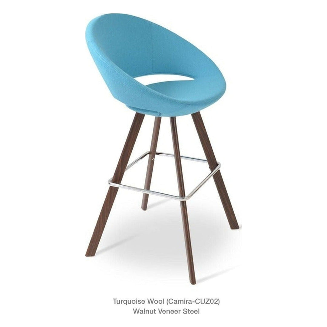 CRESCENT SWORD STOOL — product (Taji-scaled UNIFORM v2)