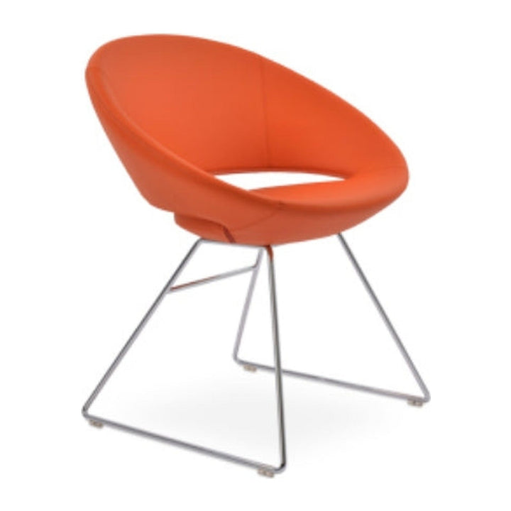 Crescent Wire Dining Chair
