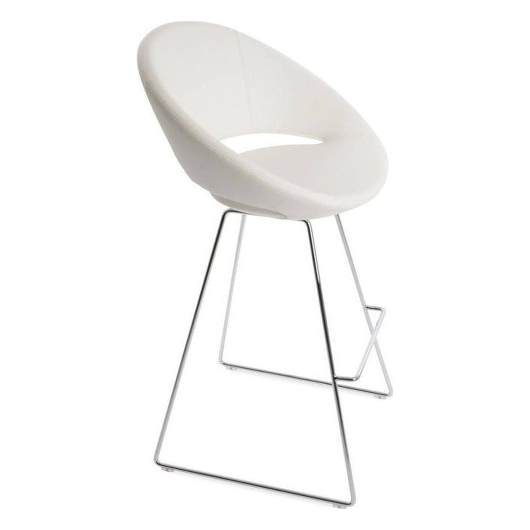CRESCENT WIRE STOOL — product (Taji-scaled UNIFORM v2)
