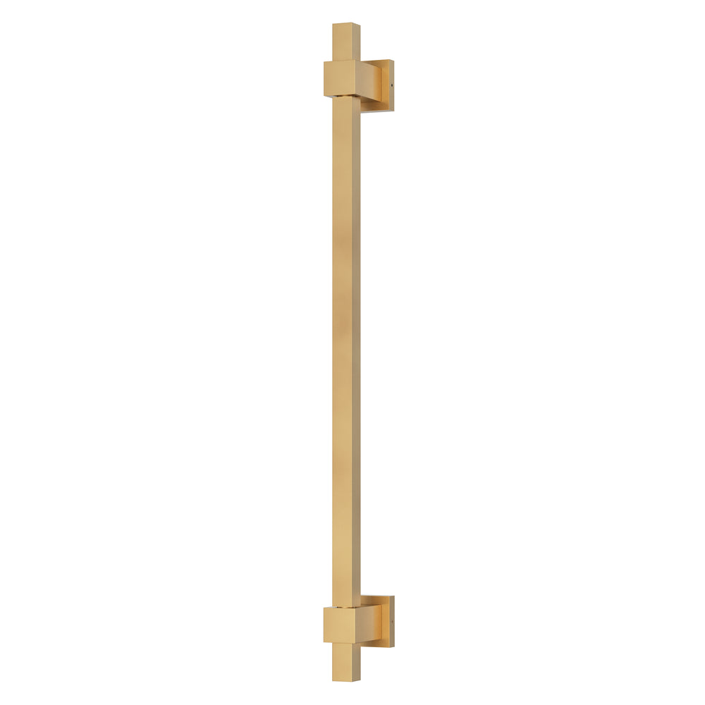 Cubist Square LED Wall Sconce (30" W) by ET2 Lighting in Gold finish