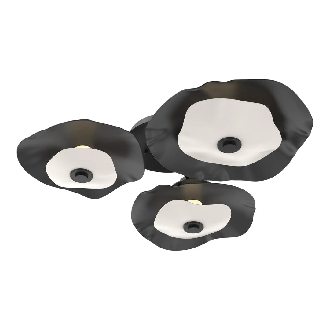Cumulus Hub &amp; Spoke by Hammerton Studio – 3 Lights in Matte Black