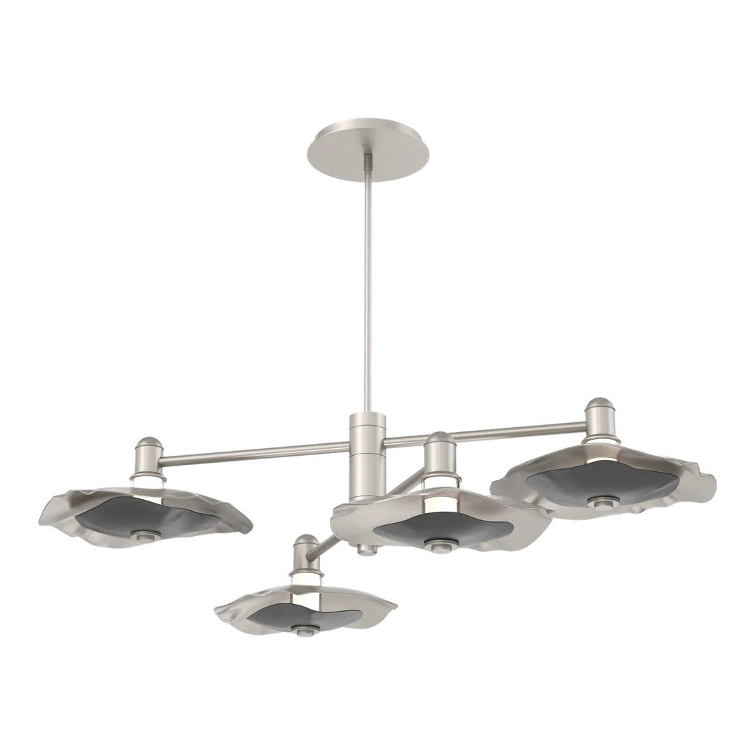 Cumulus Mobile Chandelier by Hammerton Studio – 4 Lights in Beige Silver