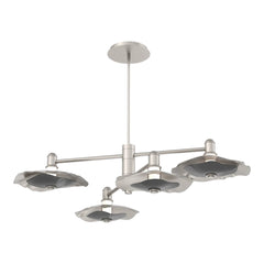 Cumulus Mobile Chandelier by Hammerton Studio – 4 Lights in Beige Silver