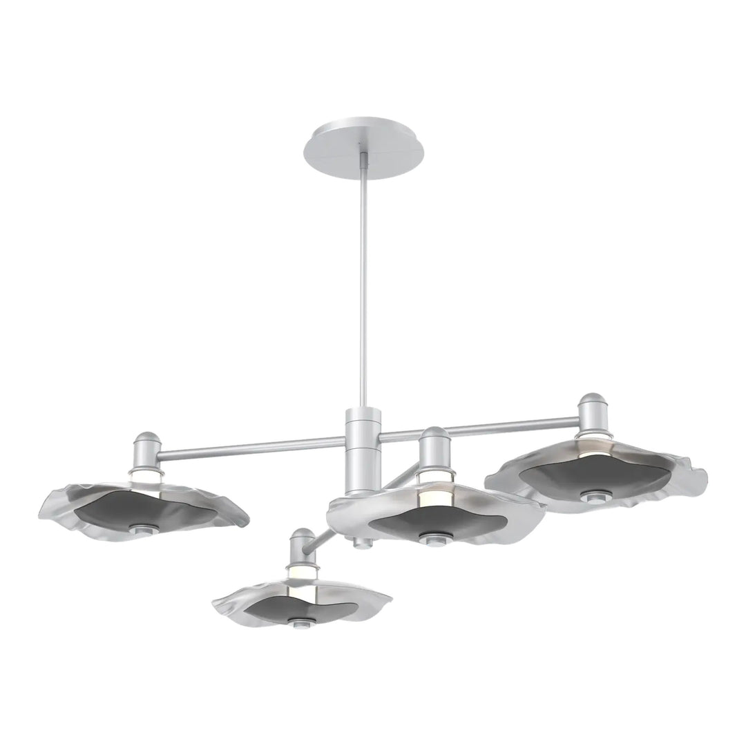 Cumulus Mobile Chandelier by Hammerton Studio – 4 Lights in Classic Silver