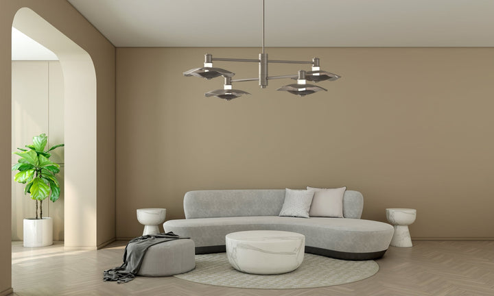 Cumulus Mobile Chandelier by Hammerton Studio in a styled interior