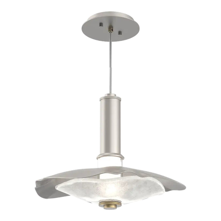 Cumulus Pendant by Hammerton Studio – Medium in Beige Silver