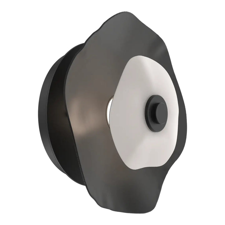 Cumulus Single Sconce &amp; Flush Mount by Hammerton Studio – Small in Matte Black