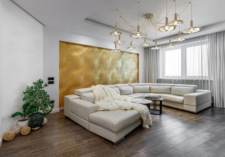 Cumulus Swag Chandelier by Hammerton Studio in a styled interior