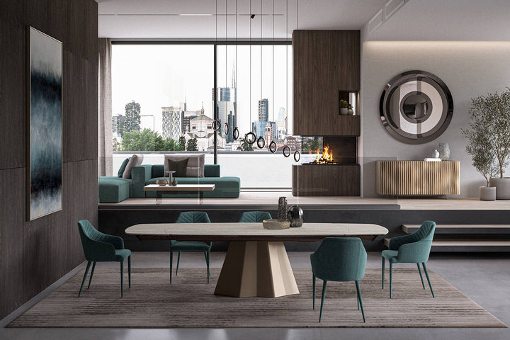 Cupido Extension Dining Table Dining Tables Ozzio Italia
