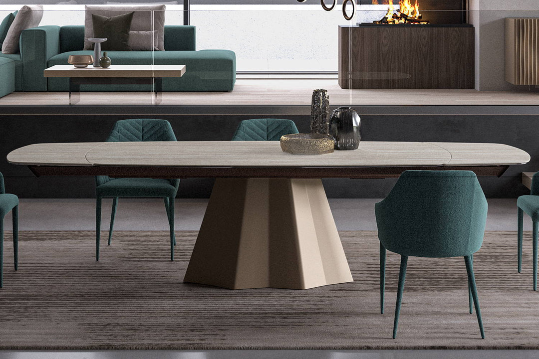 Cupido Extension Dining Table Dining Tables Ozzio Italia