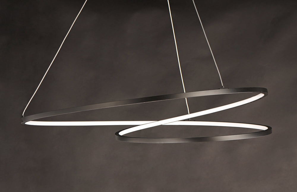 Cycle 31.5" LED Pendant by ET2 Lighting, styled view 1