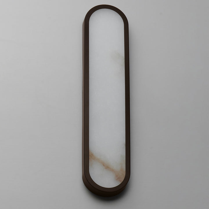 Plinth 24 LED Alabaster Wall Sconce by Studio M Lighting – lifestyle