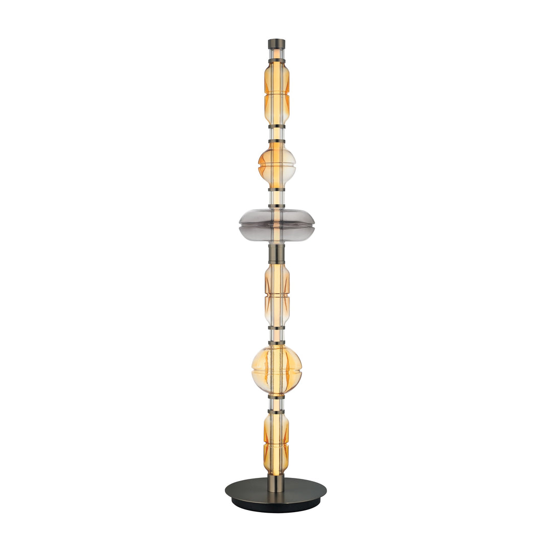 Gusto 72" LED Floor Lamp by Studio M Lighting in Gunmetal