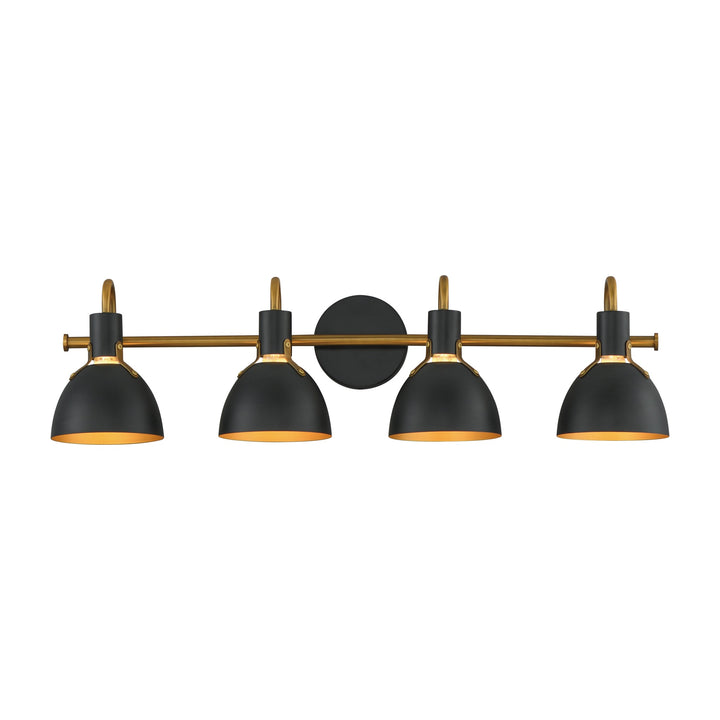 Dusk Wall Sconce by Studio M Lighting in Black / Antique Brass