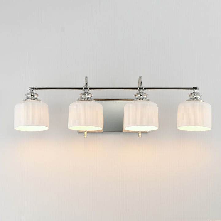 Bisque 4-Light Bath Vanity by Studio M Lighting – lifestyle