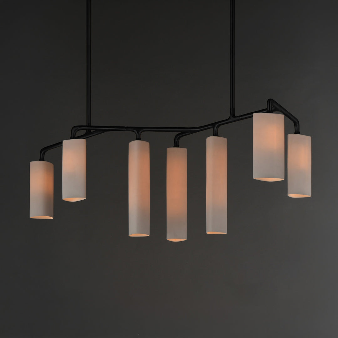 Tropo 7-Light LED Pendant by Studio M Lighting – lifestyle