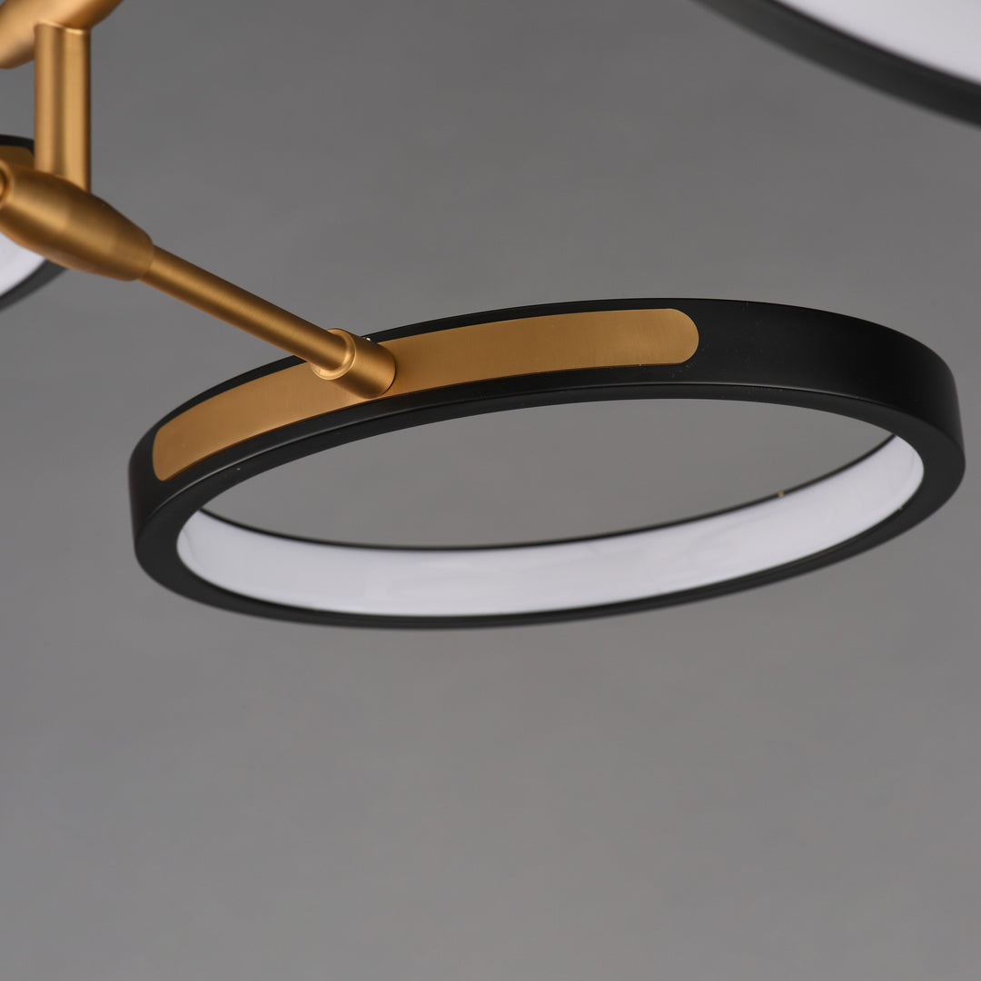 Hoopla 6-Light LED Pendant 254328 by Studio M Lighting – lifestyle