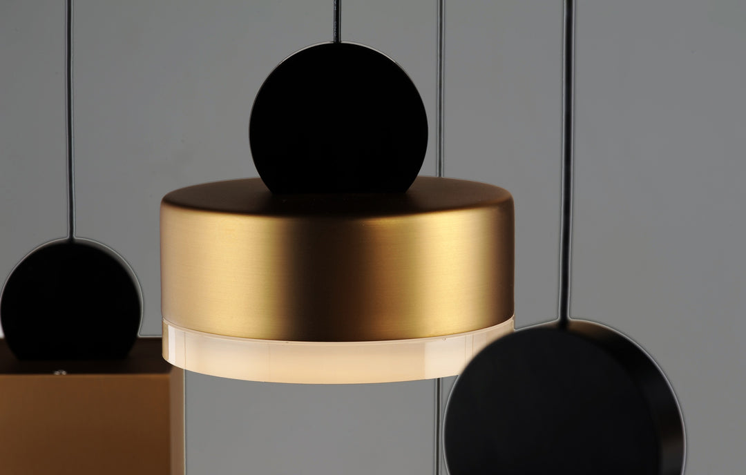 Nob LED 3-Light Pendant by Studio M Lighting – lifestyle