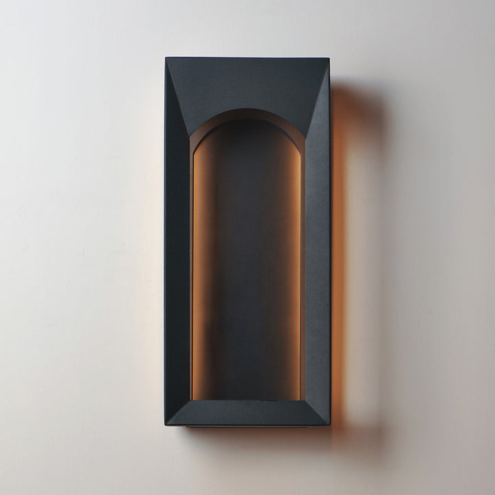 Brasilia Large LED Outdoor Sconce by Studio M Lighting – lifestyle