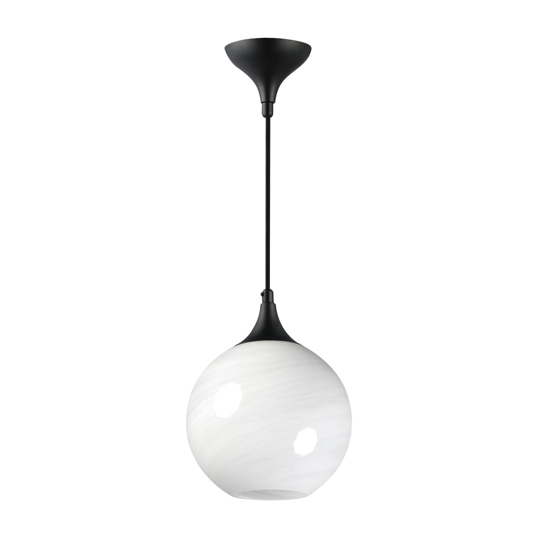 Neve Single Pendant by Studio M Lighting in Black