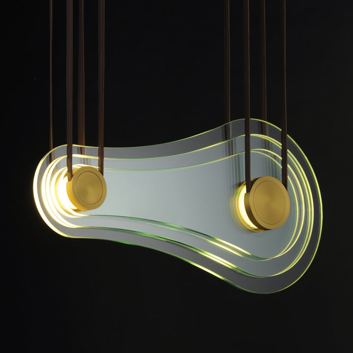 Stratum 2-Light LED Pendant by Studio M Lighting – lifestyle