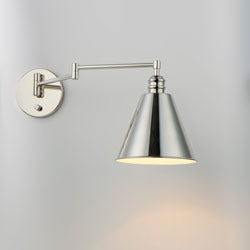 Library Wall Sconce Horizontal Swing Arm by Studio M Lighting – lifestyle