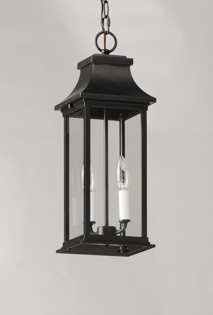 Vicksburg 2-Light Outdoor Hanging Lantern by Studio M Lighting – lifestyle