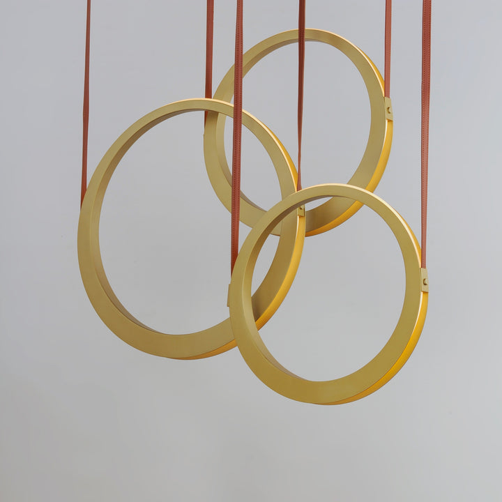 Tether 3-Light LED Pendant by Studio M Lighting – lifestyle