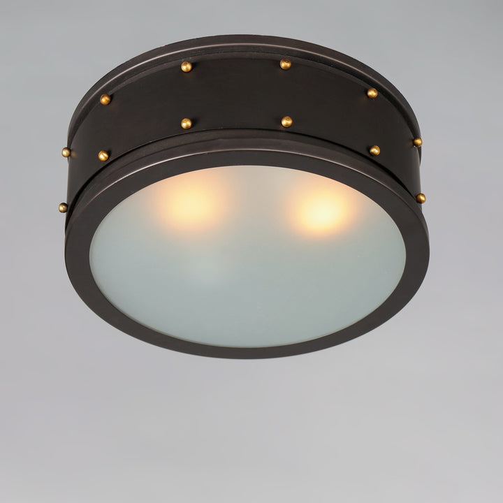 Trestle 2-Light Flush Mount by Studio M Lighting – lifestyle