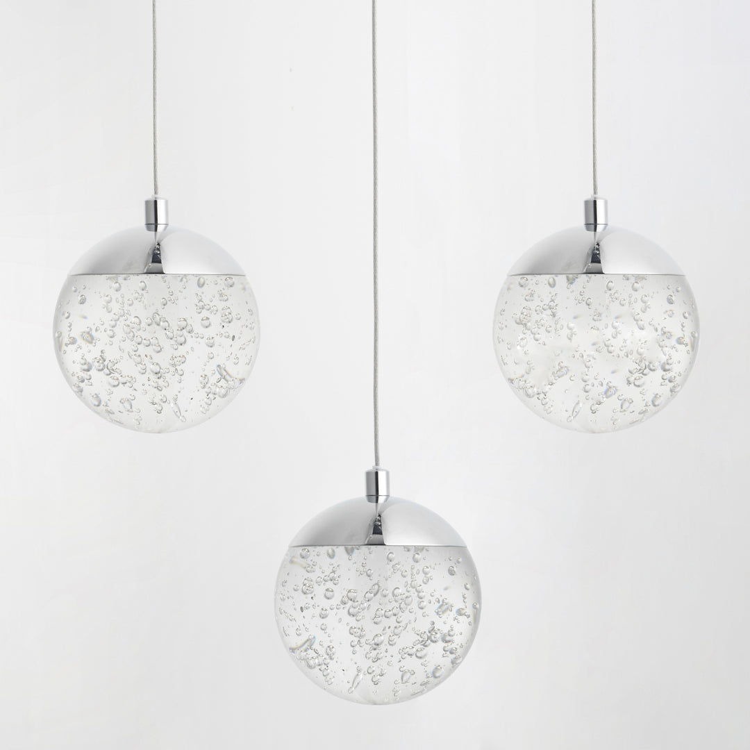Orb II LED 3-Light Pendant by Studio M Lighting – lifestyle