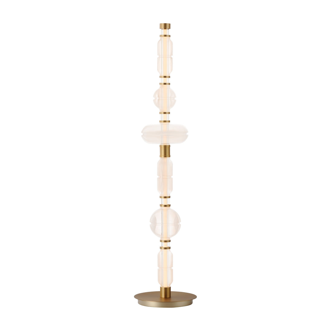 Gusto 72" LED Floor Lamp by Studio M Lighting in Gold