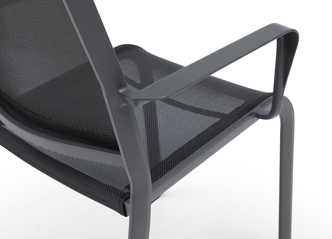 Aloha Outdoor Dining Armchair by Whiteline Modern Living – lifestyle