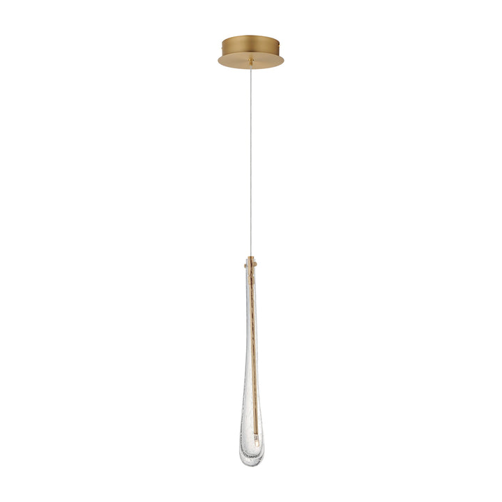 Stillo 1-Light LED Pendant by Studio M Lighting in Gold
