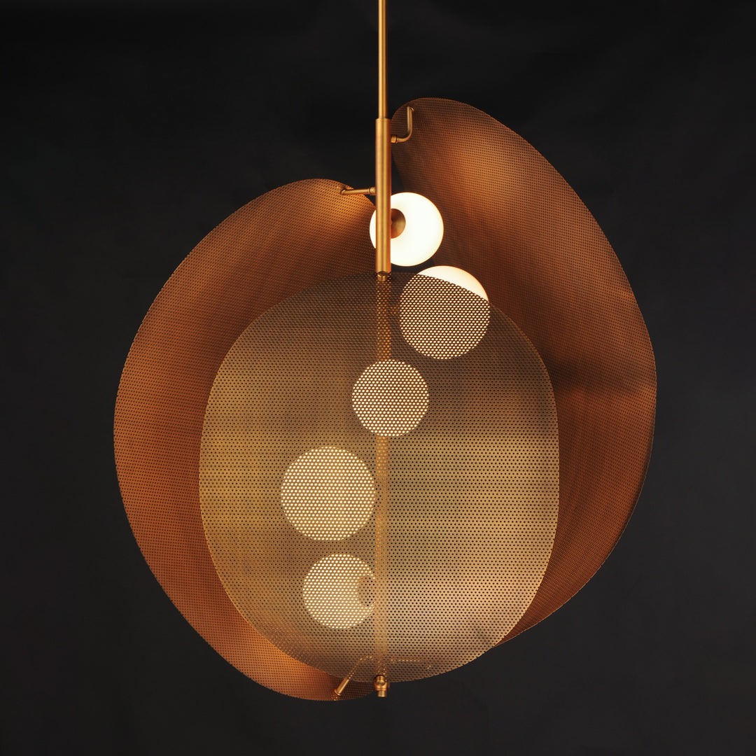 Chips 5-Light Vertical Pendant by Studio M Lighting – lifestyle