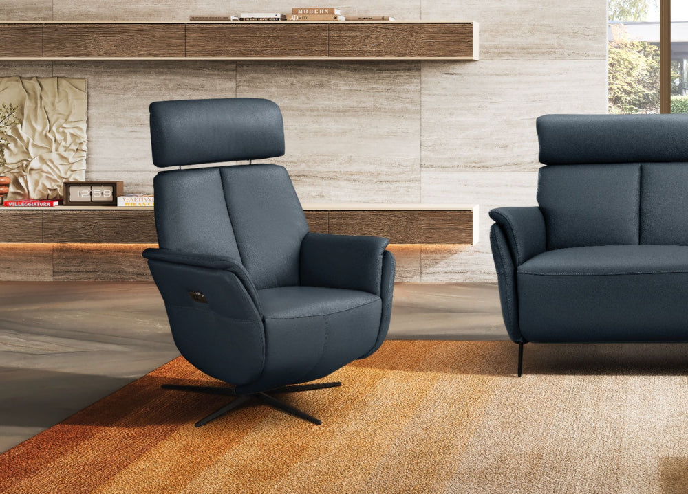 Beverly Swivel Recliner by Whiteline Modern Living – lifestyle