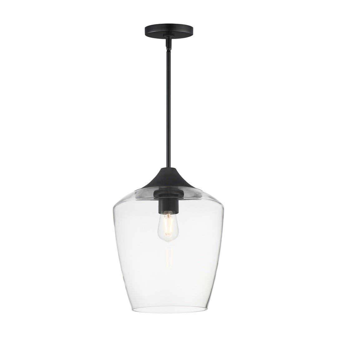 Goblet 12 Single Pendant by Studio M Lighting in Black