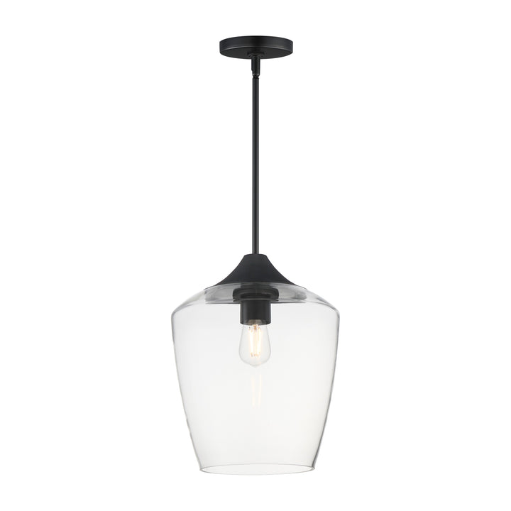 Goblet 12 Single Pendant by Studio M Lighting in Black