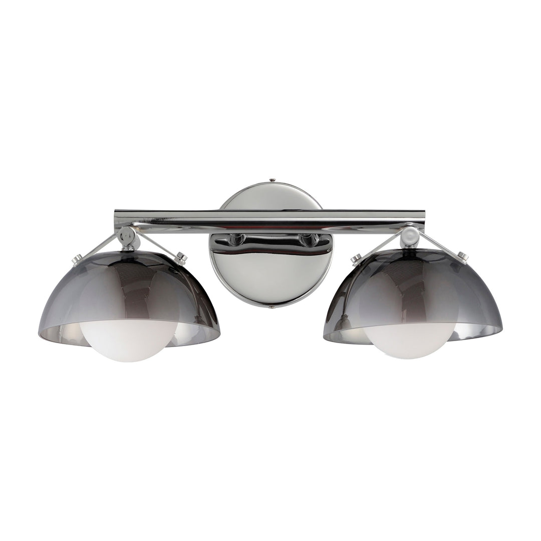 Domain 2-Light Wall Sconce by Studio M Lighting in Polished Chrome
